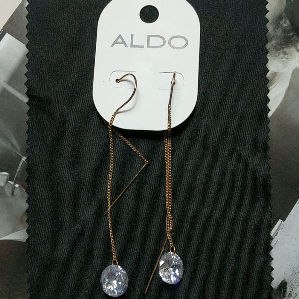 Hanging Crystal Earrings